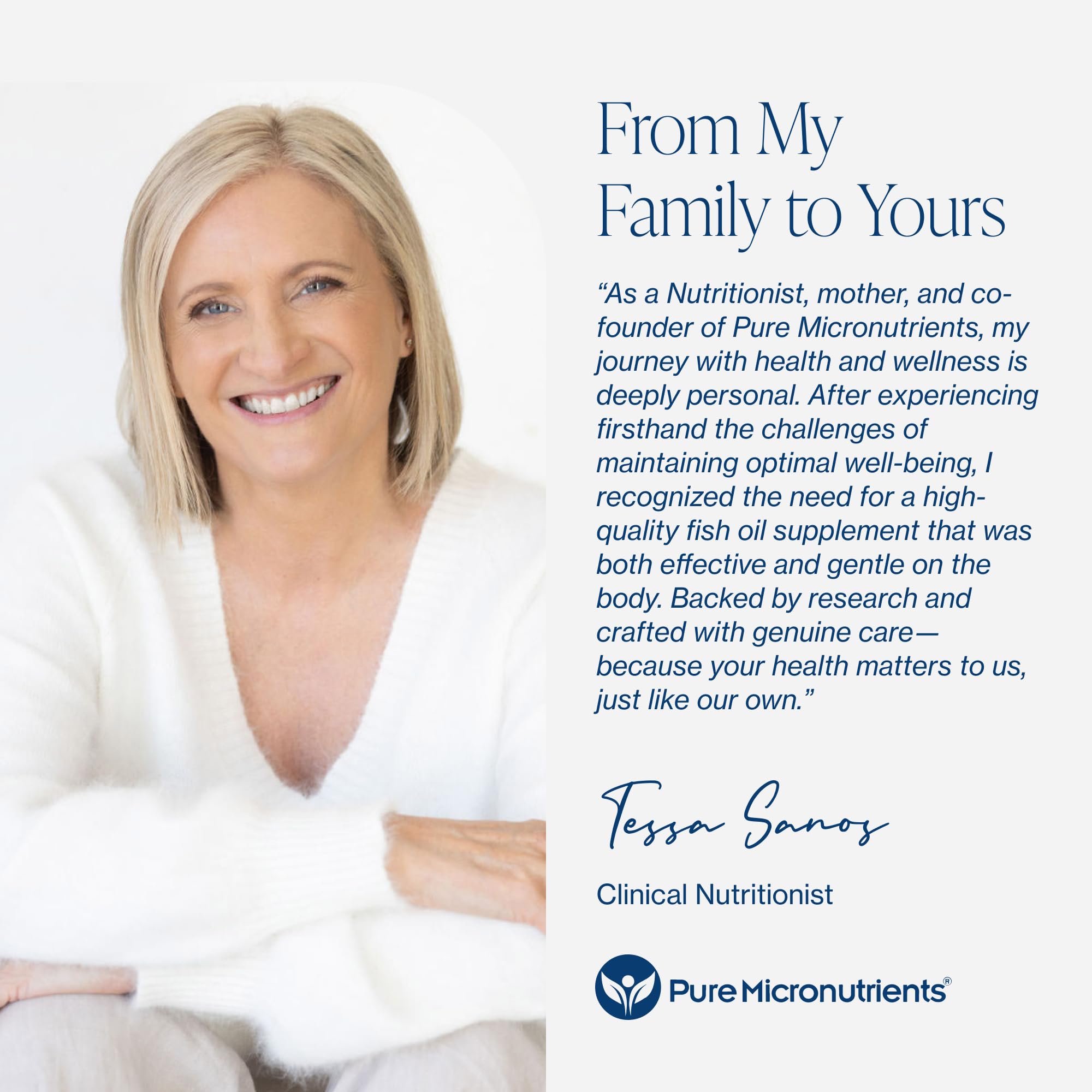 Graphic showing 3000 mg serving of EPA/DHA per day