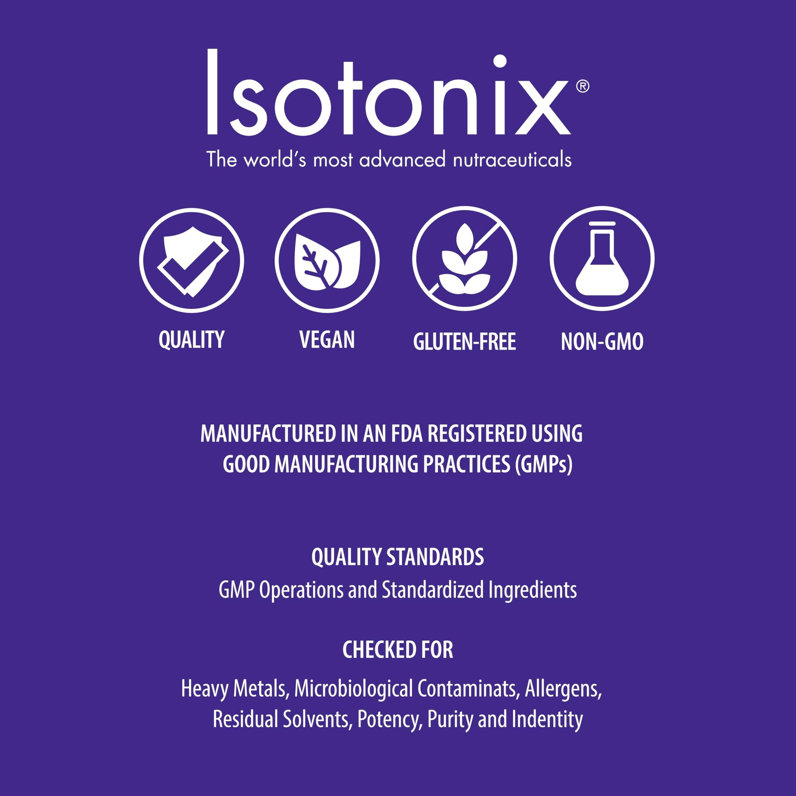 Mixing Isotonix with water for a meal