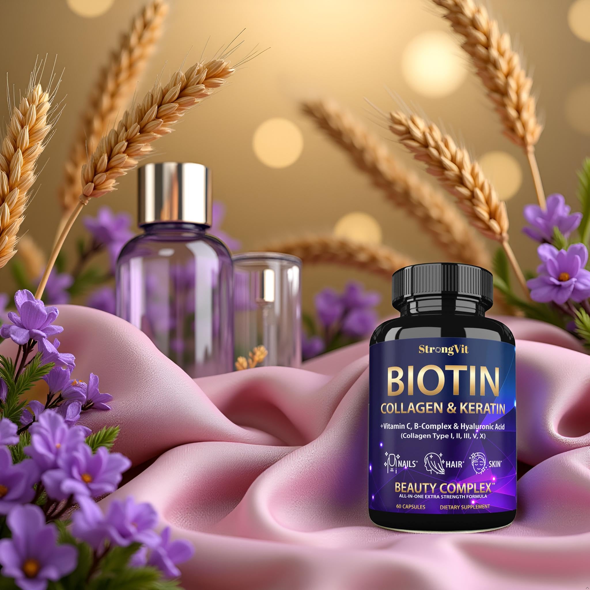 Serving size shows 2 capsules per day on the bottle