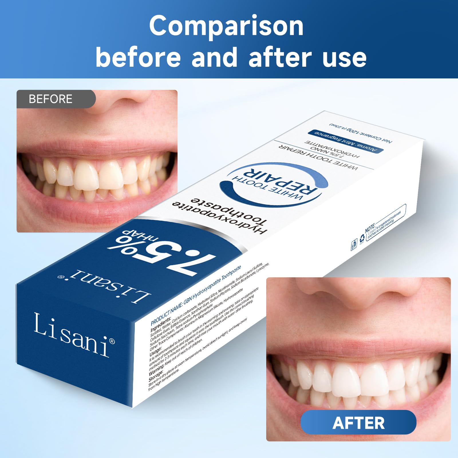 Mint flavor illustration for fresh breath