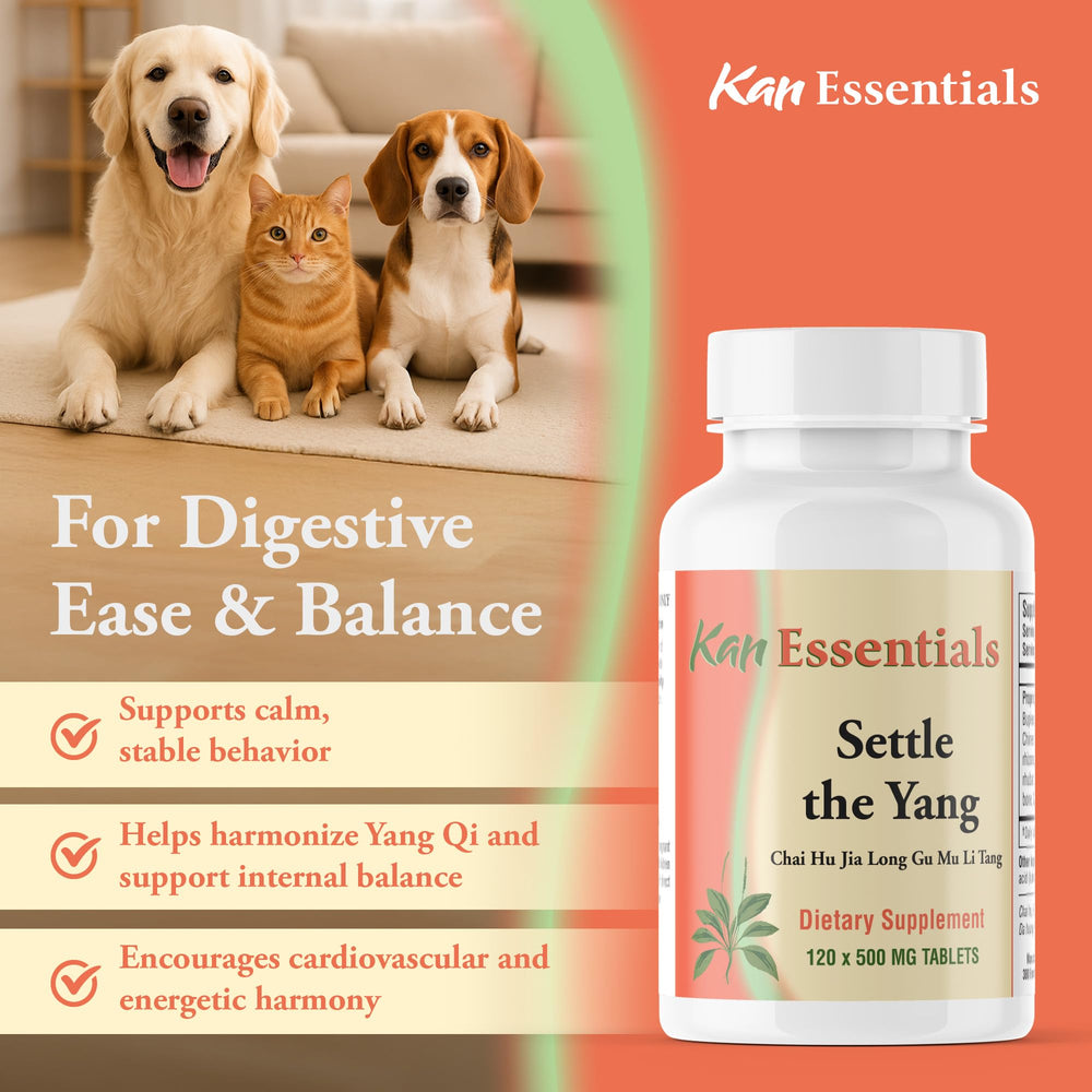 Inactive ingredients for Settle the Yang 120 Tabs