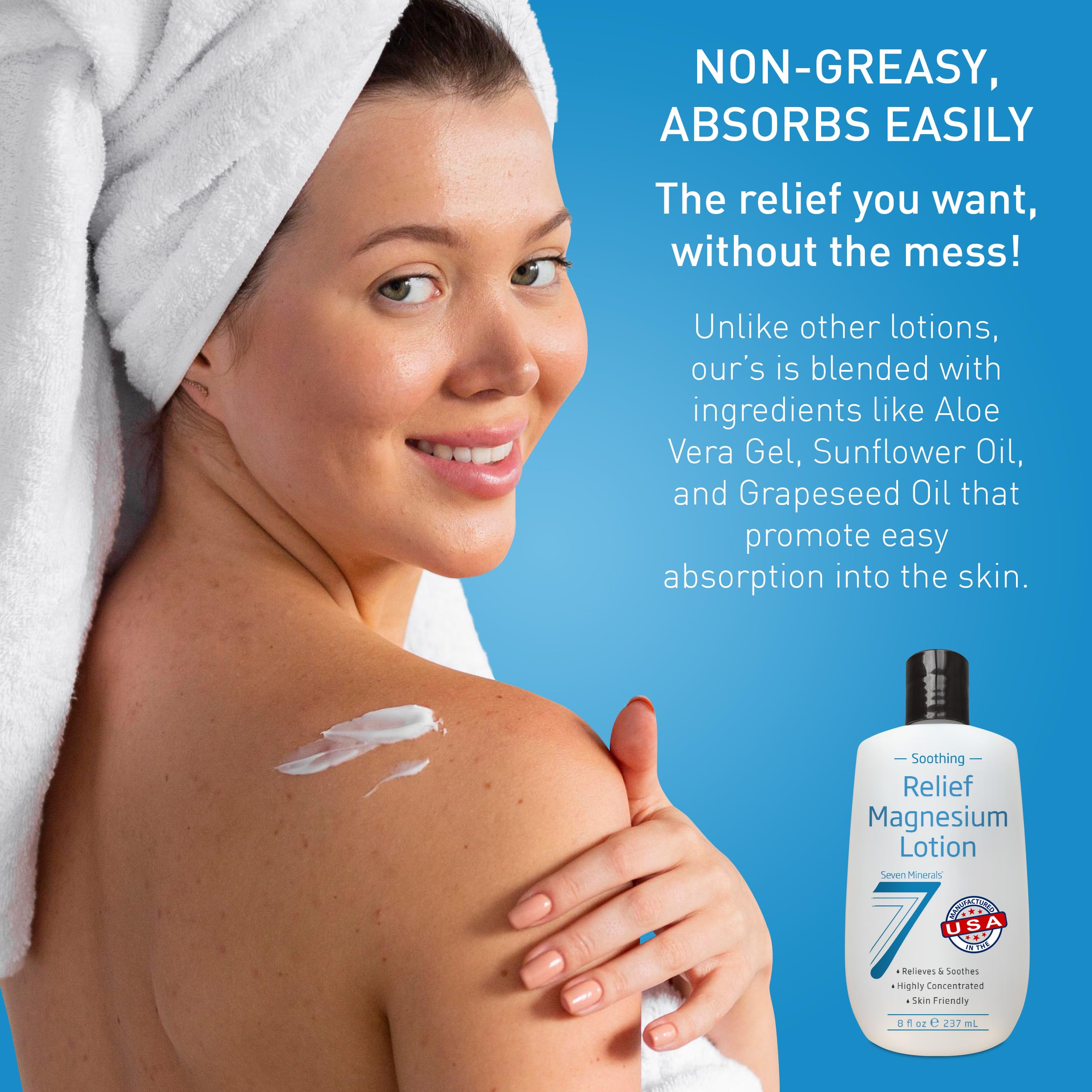 Key ingredients: Aloe Vera, Grapeseed Oil, Shea Butter, Coconut Oil