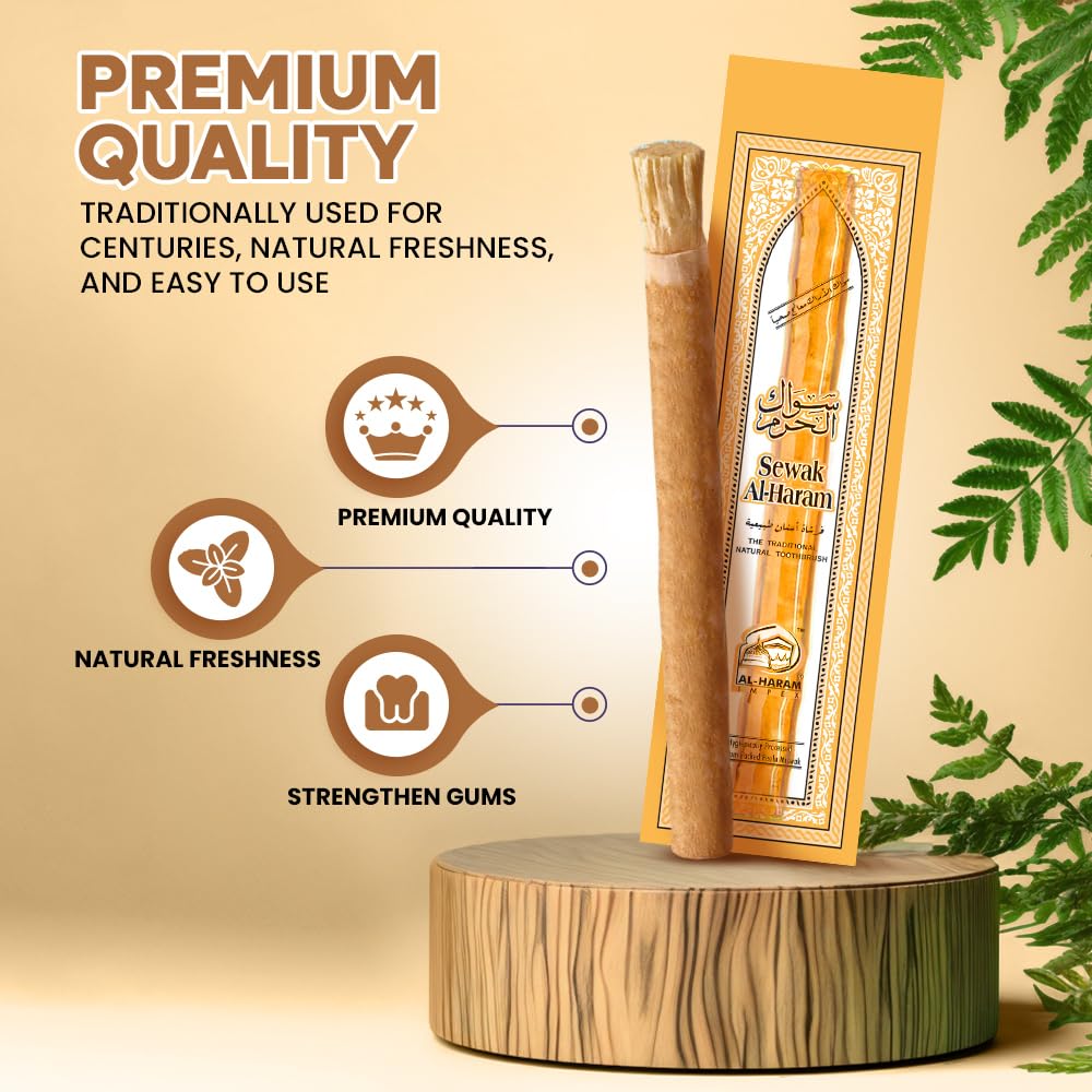 Eco-friendly biodegradable packaging for Miswak sticks
