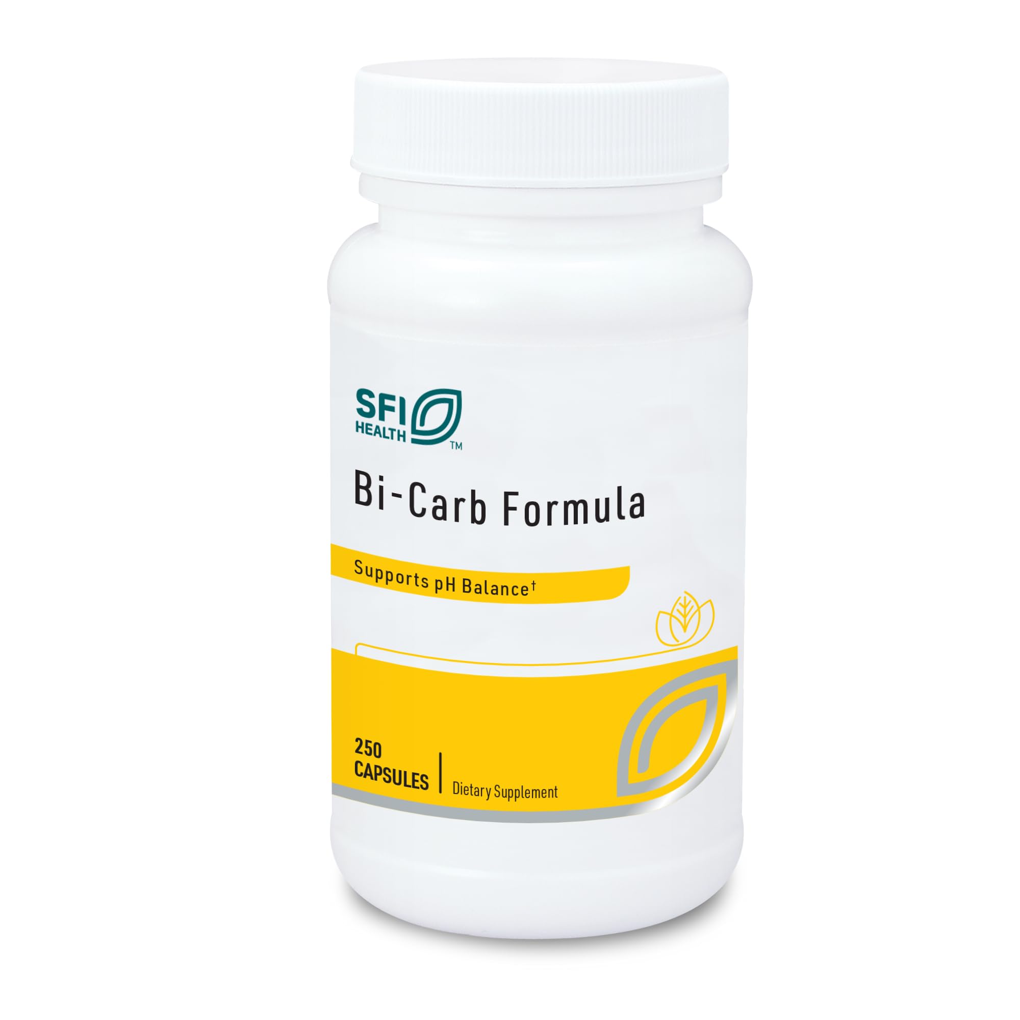 SFI Health Sodium Bicarbonate and Potassium Bicarbonate capsules bottle