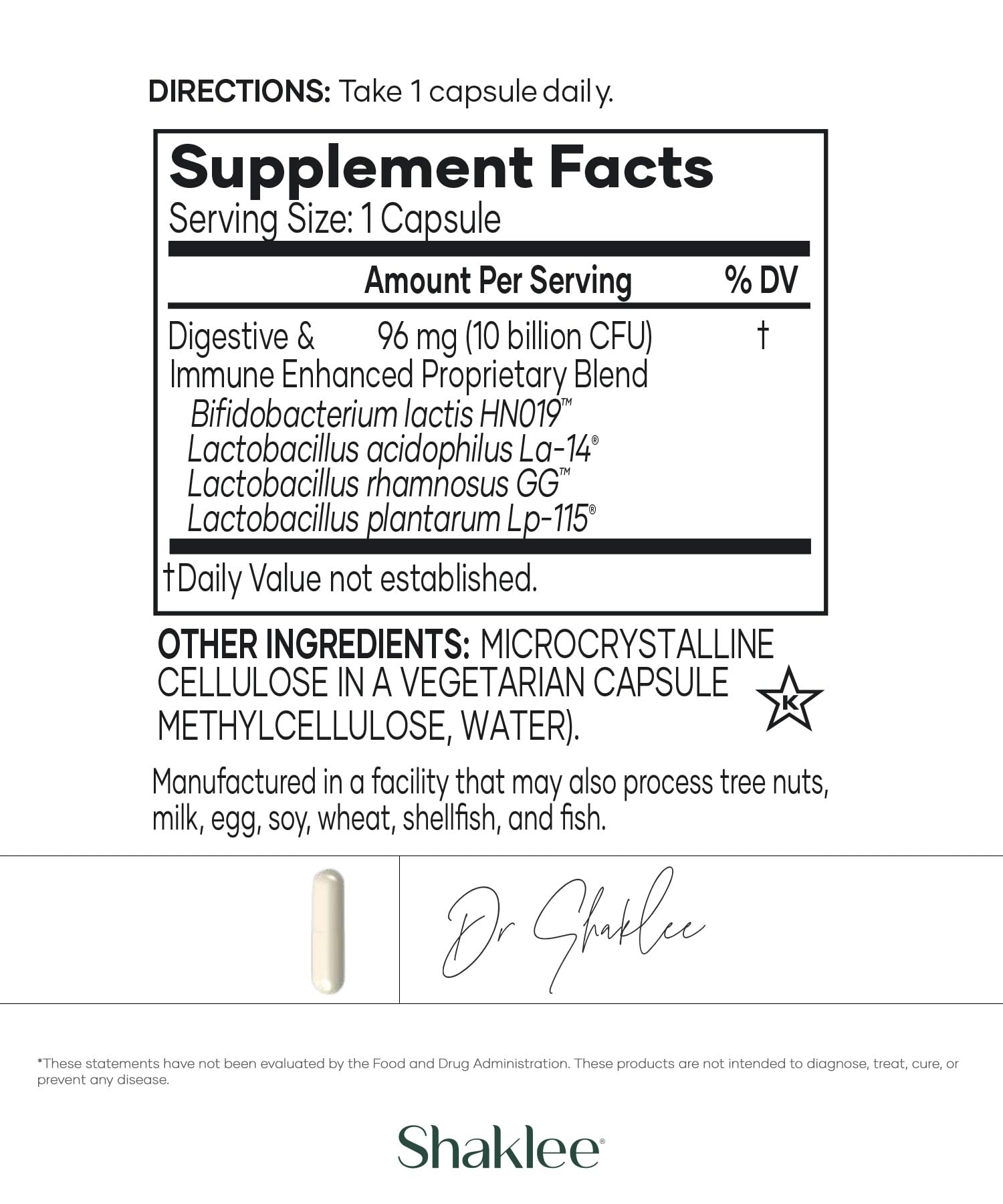 Bifidobacterium lactis HN019 strain graphic