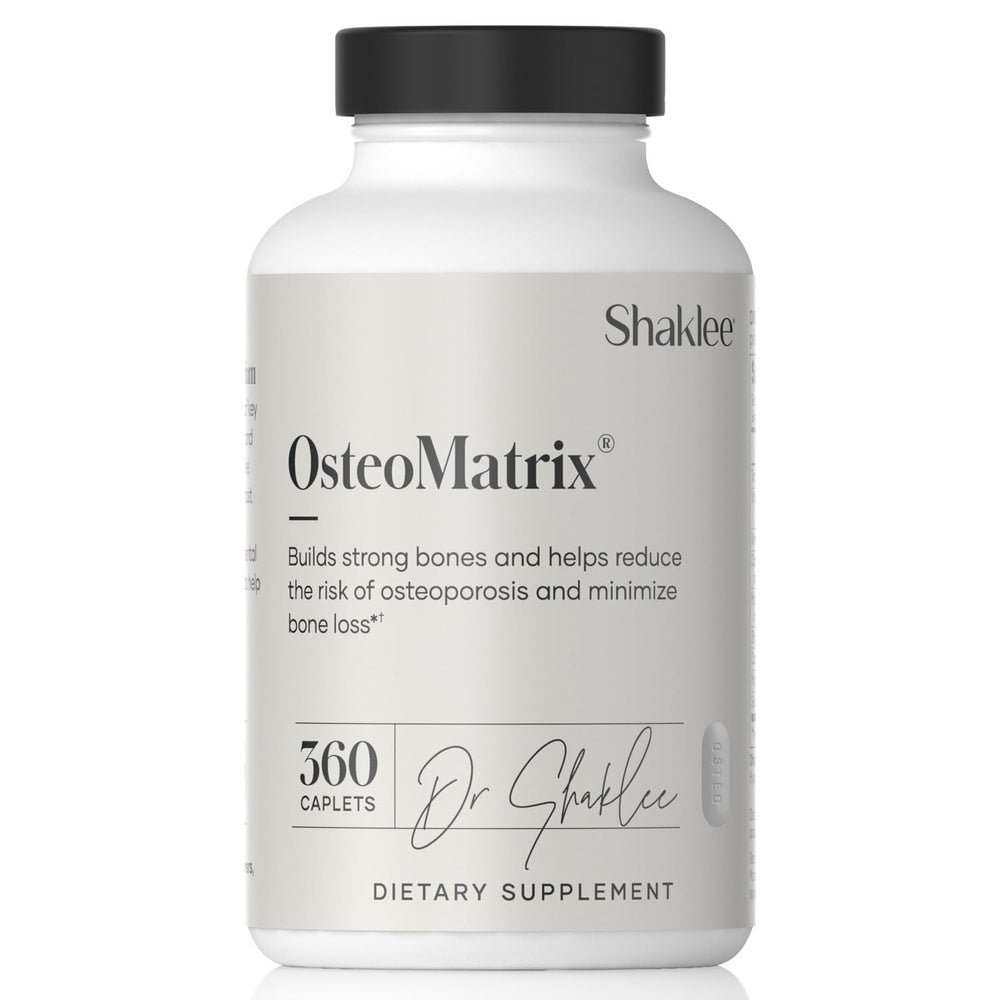 Shaklee OsteoMatrix bottle with 360 caplets
