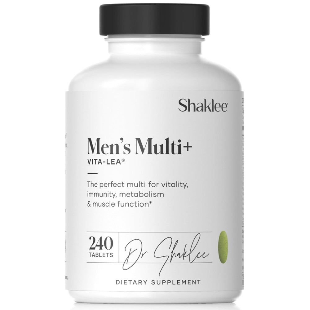 Shaklee Vita-Lea Men High Potency Multivitamin bottle front
