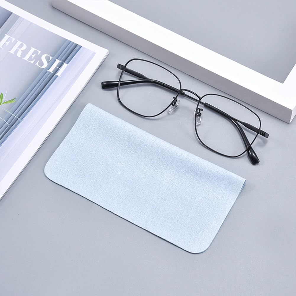 Microfiber glasses cleaning cloth for glasses, cameras, and devices