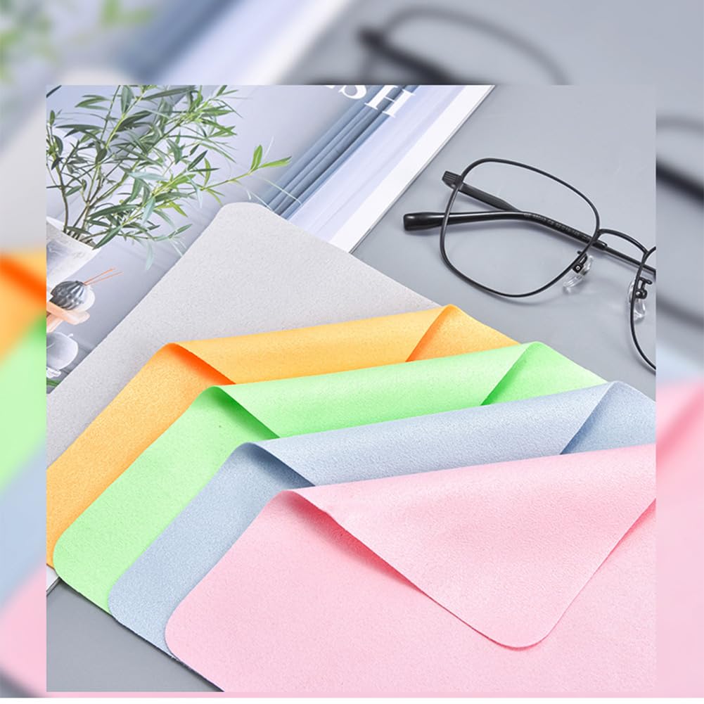 10-pack shammy eyeglass cleaning cloths for on-the-go cleaning