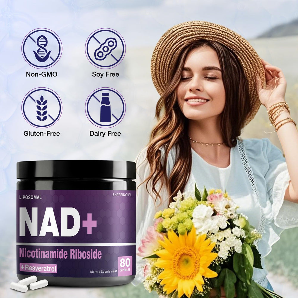 Packaging of SHAPEINGIRL NAD+ supplement