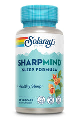 Front view of SOLARAY SharpMind Sleep bottle