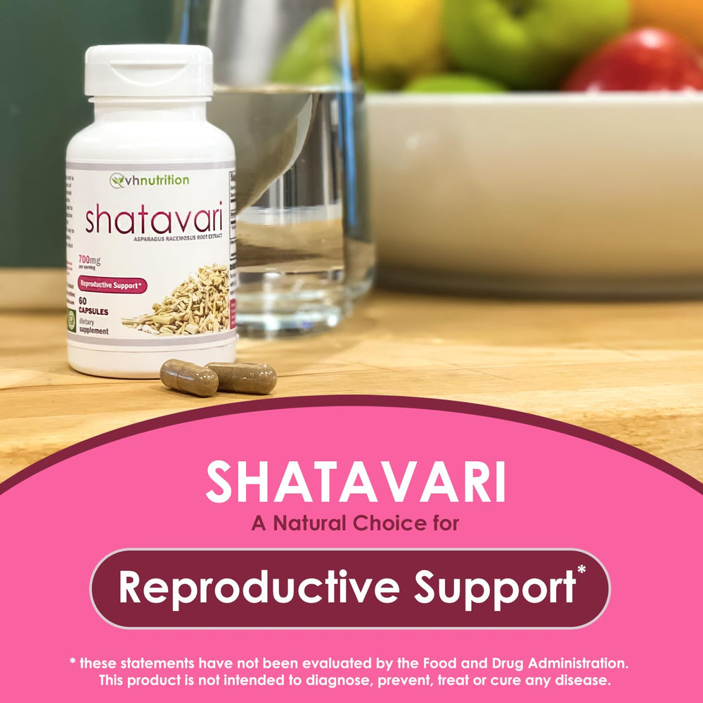Close-up of Shatavari capsules