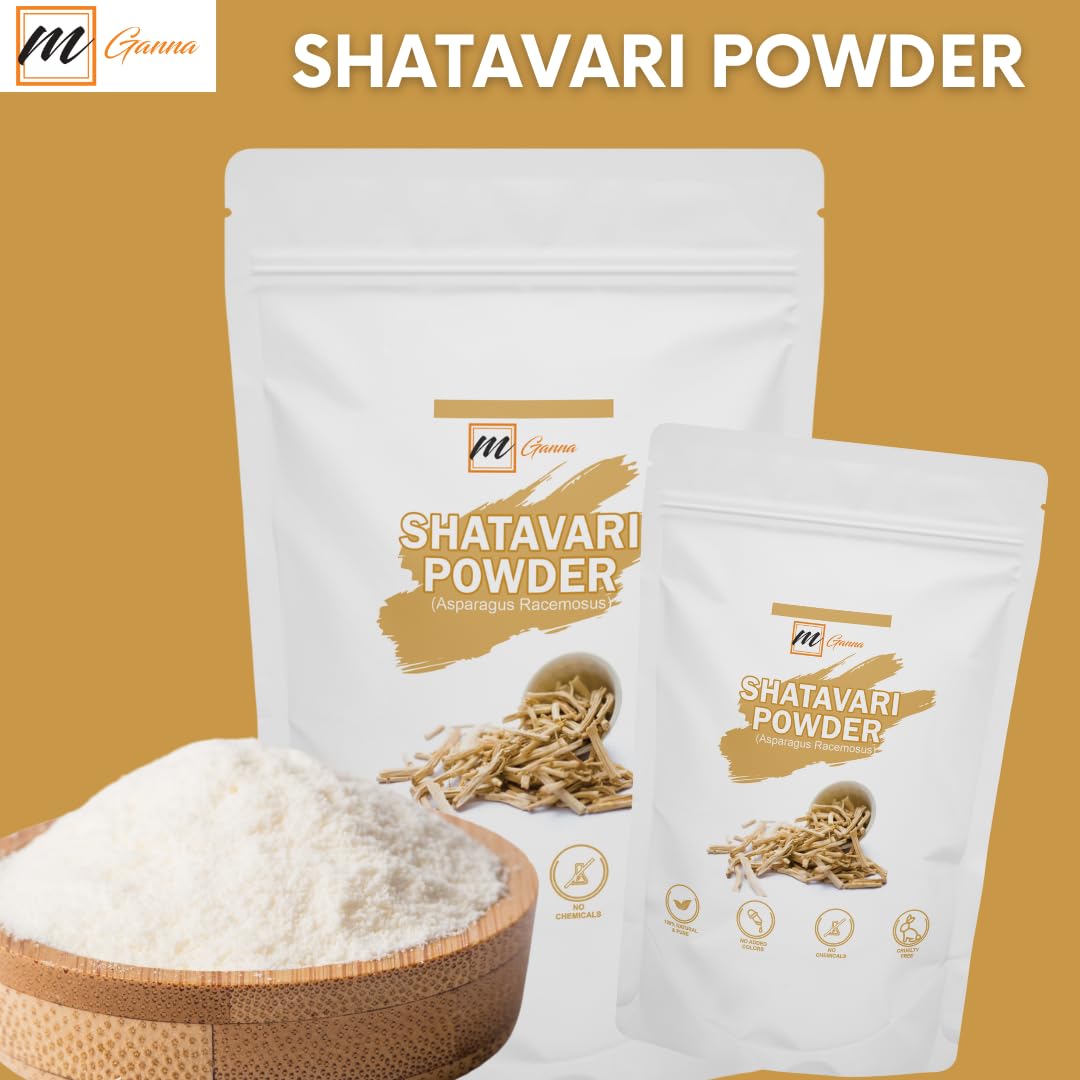 Packaging of 100% natural Shatavari powder