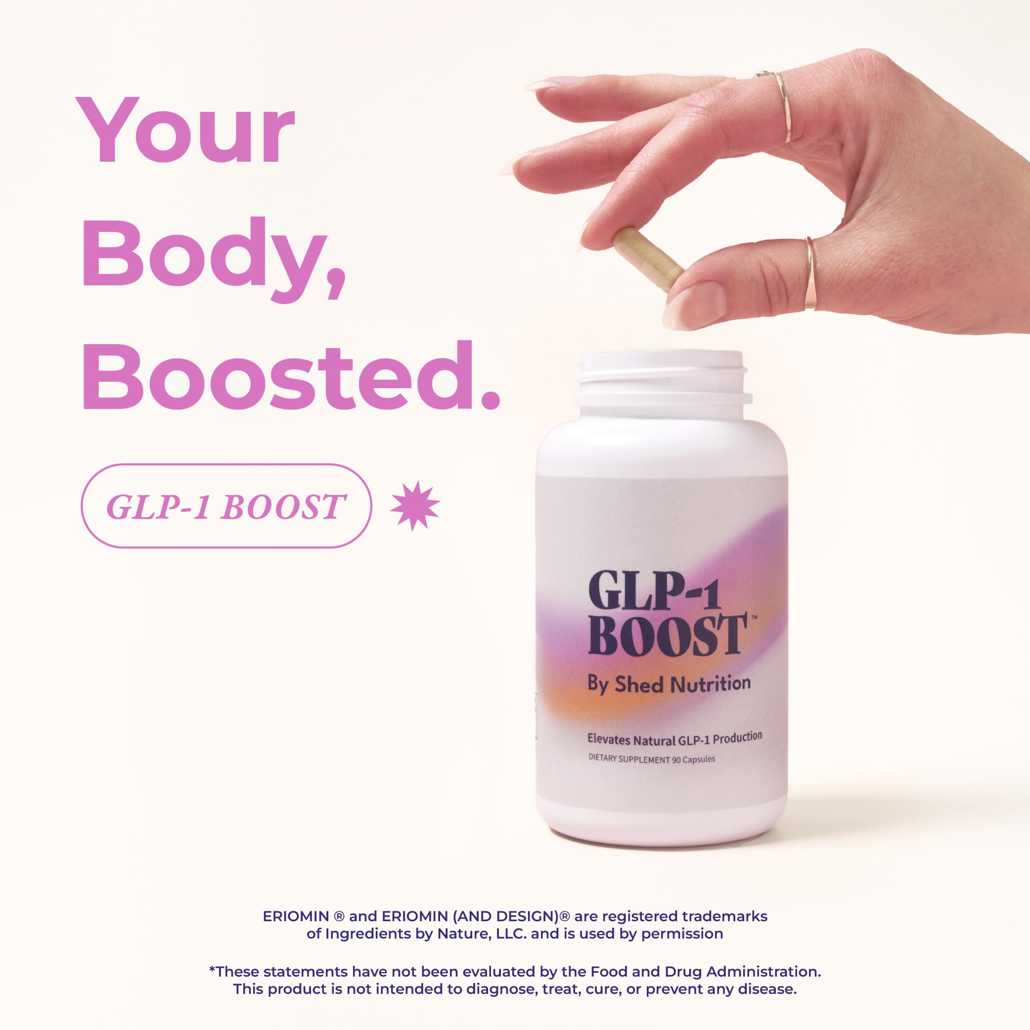 Shed Nutrition GLP-1 Boost in-use scene at breakfast