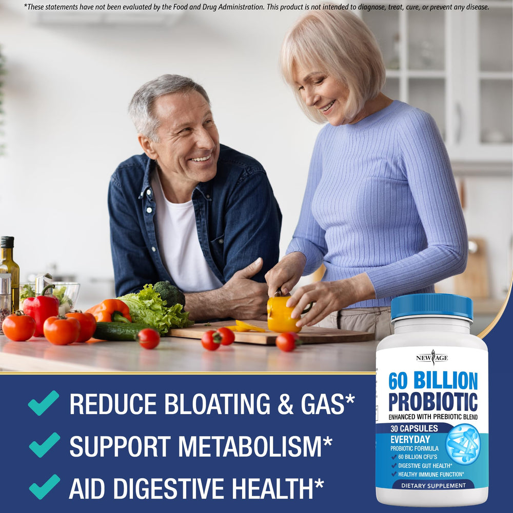 Shelf-stable probiotic supplement bottle