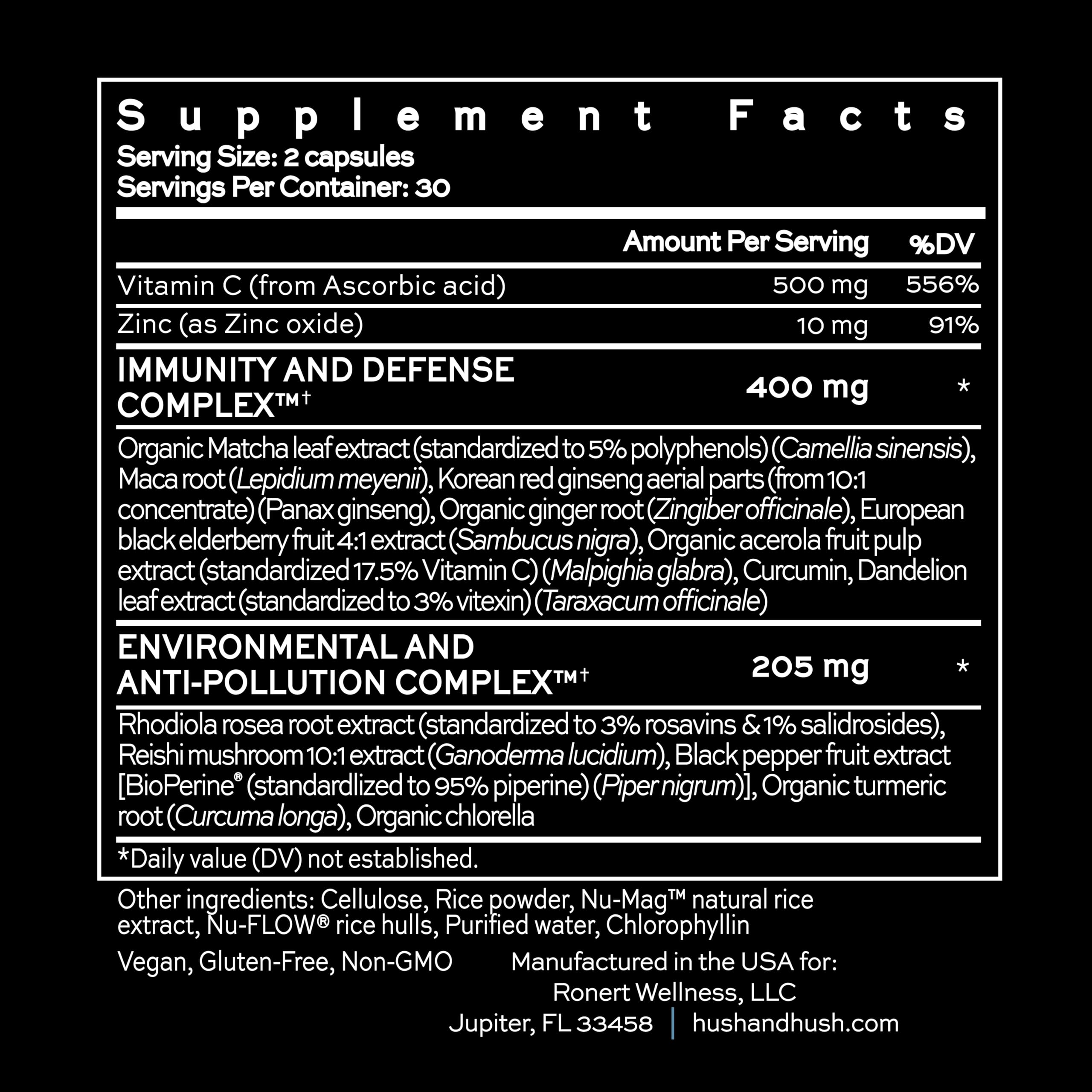 ShieldUp bottle with 60 capsules label
