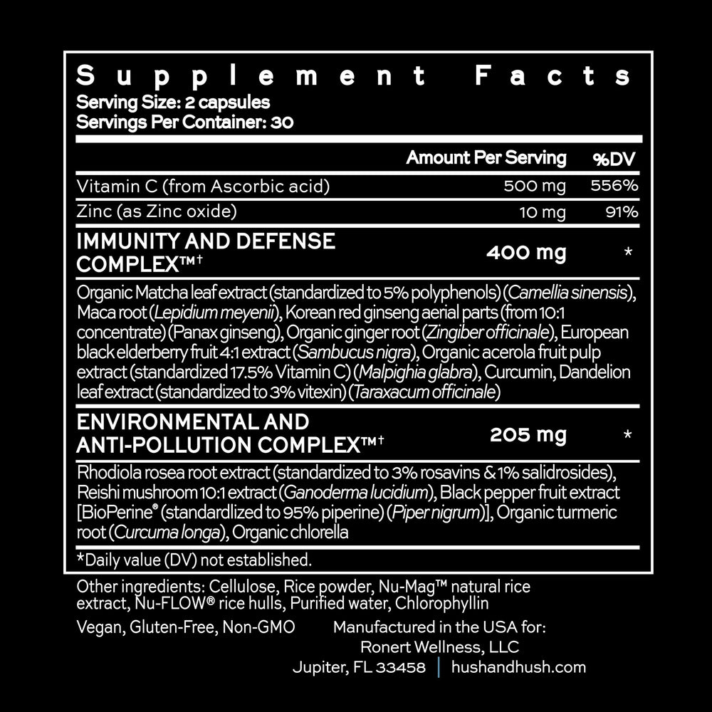ShieldUp bottle with 60 capsules label