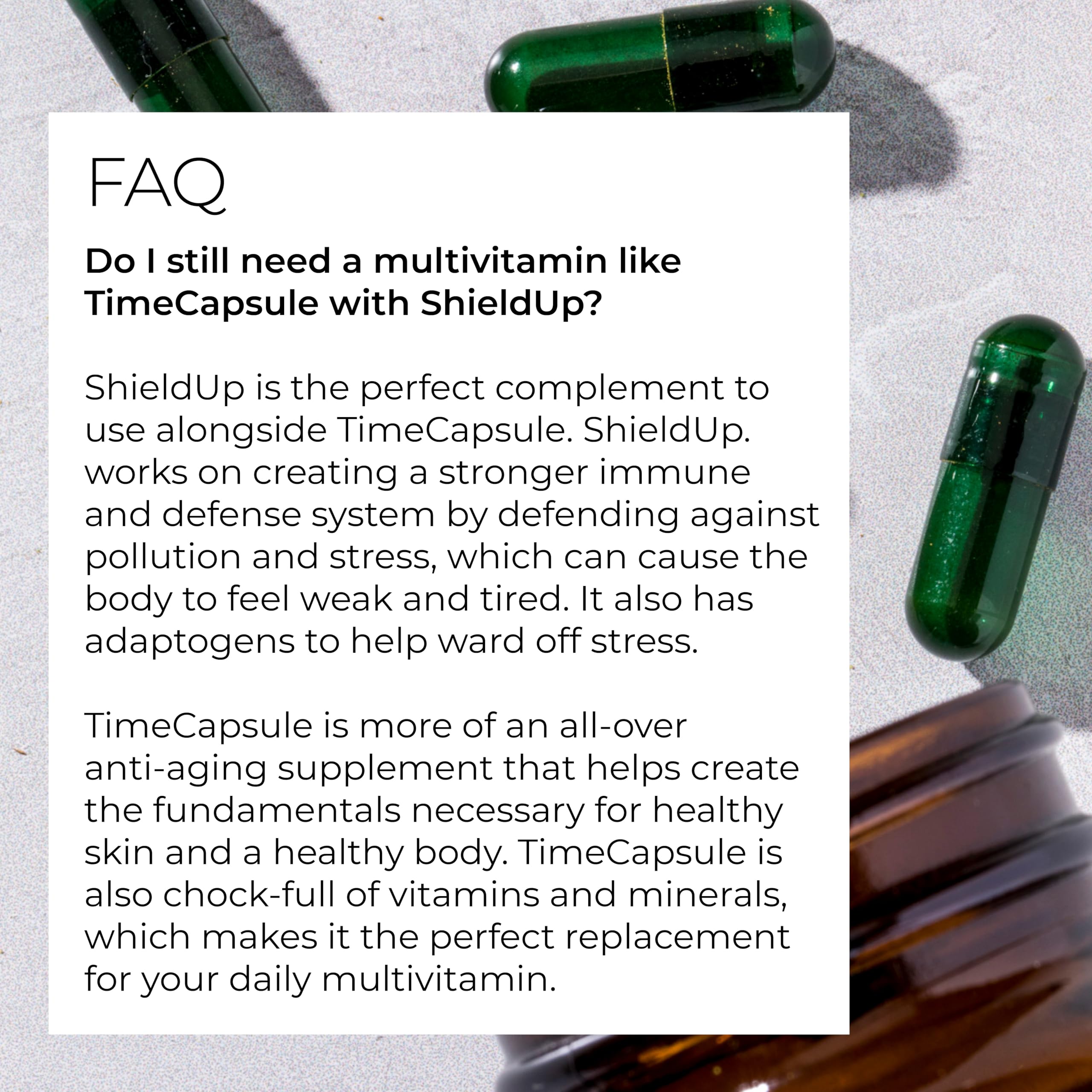 Maca root and organic turmeric for energy and brain health in ShieldUp