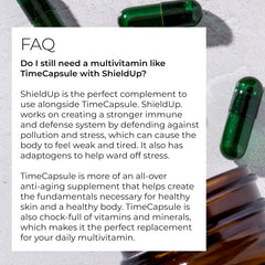 Maca root and organic turmeric for energy and brain health in ShieldUp