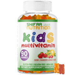 SHIFAA NUTRITION Halal Kids Multivitamin Gummies bottle and packaging