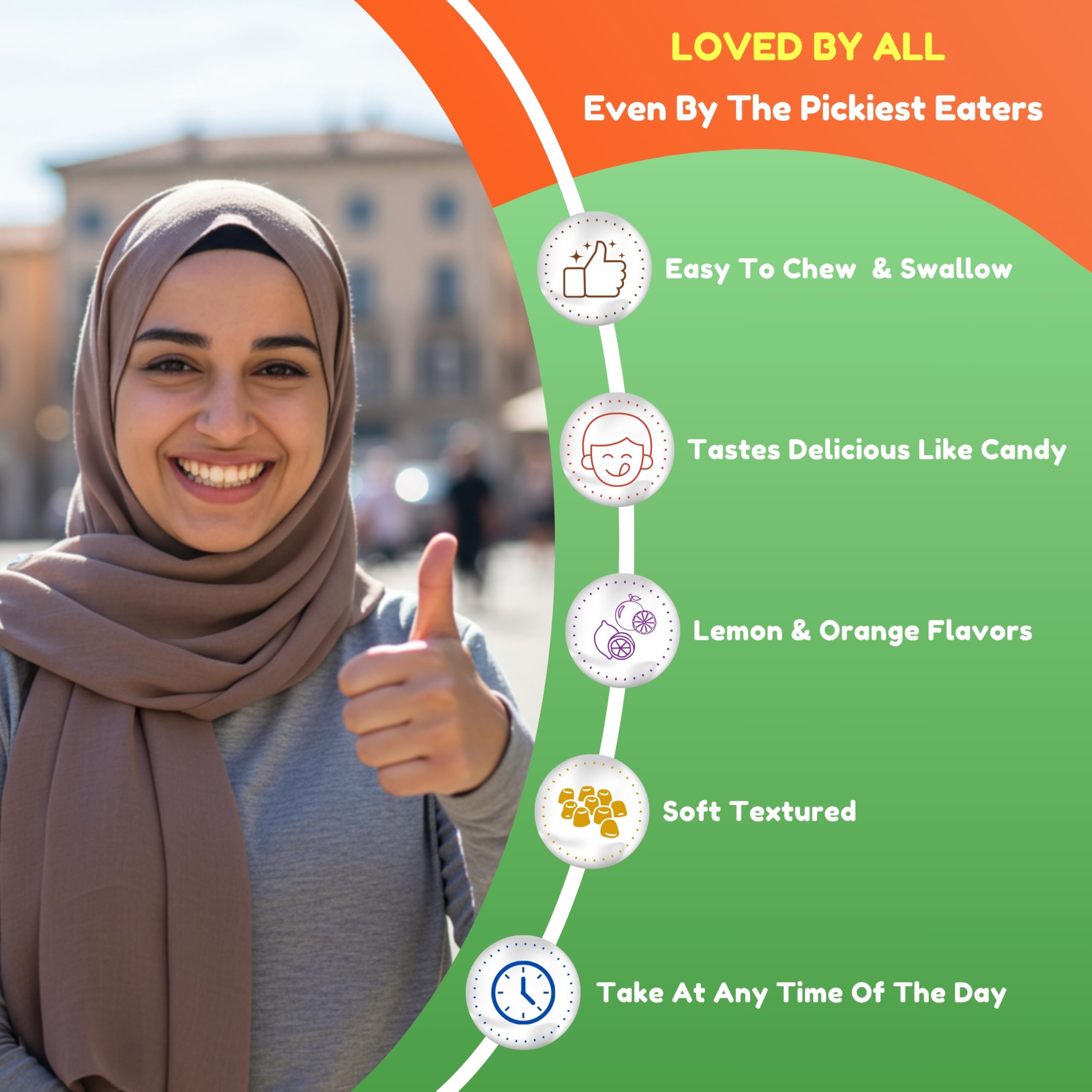 Supports brain, heart and immune health with DHA and EPA