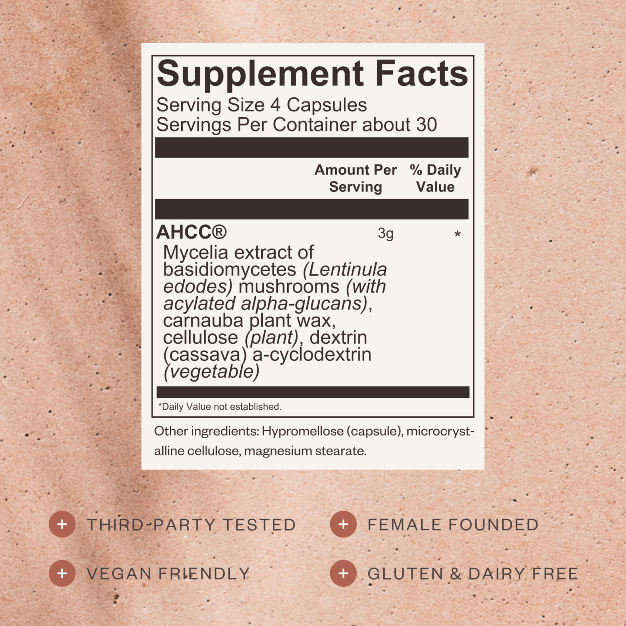 Graphic illustrating AHCC clinical trials
