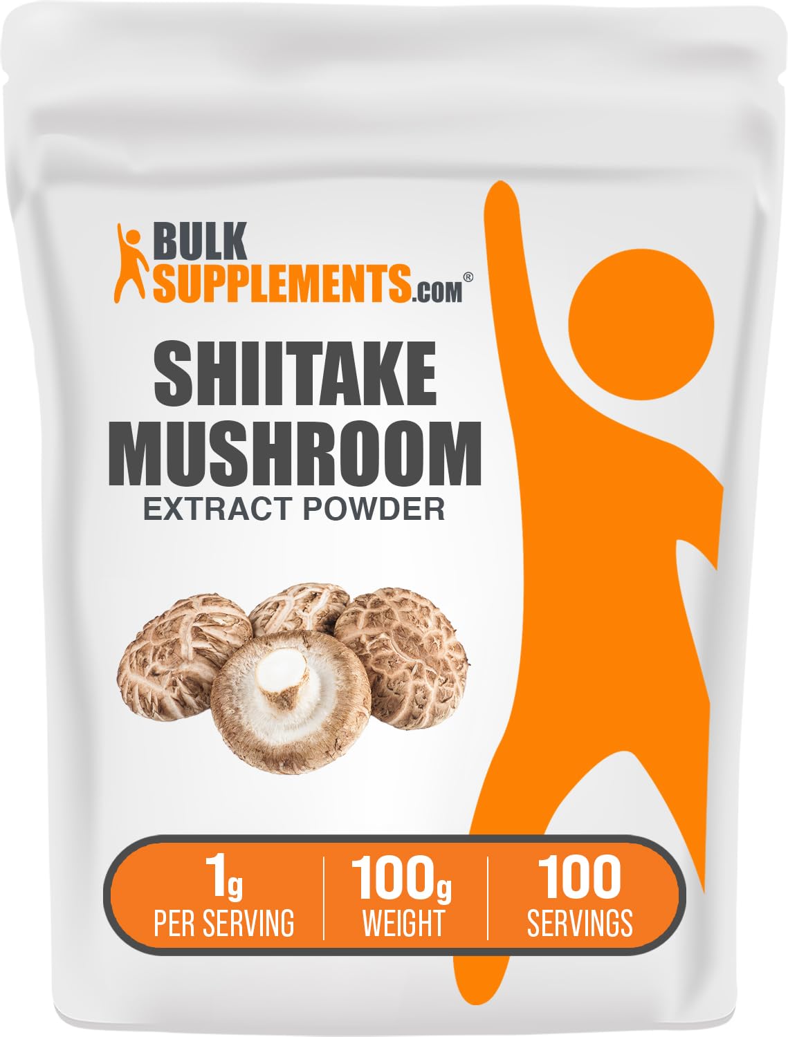 Shiitake mushroom extract powder 100g pack