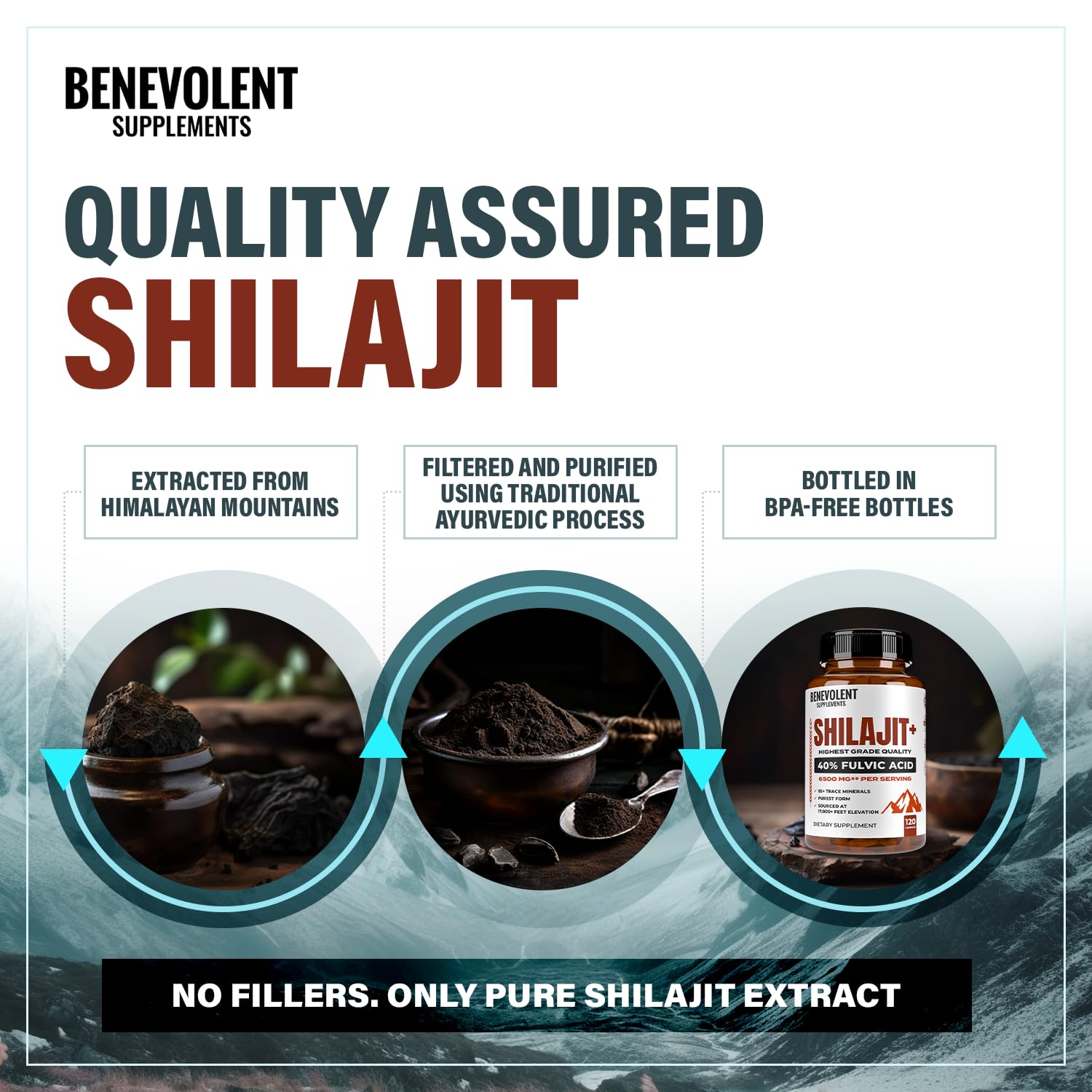120 vegetarian capsules of Shilajit supplement