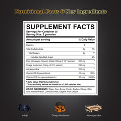 Close-up of star-shaped gummies