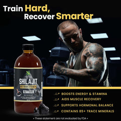 Close-up of Shilajit Bitter liquid drops