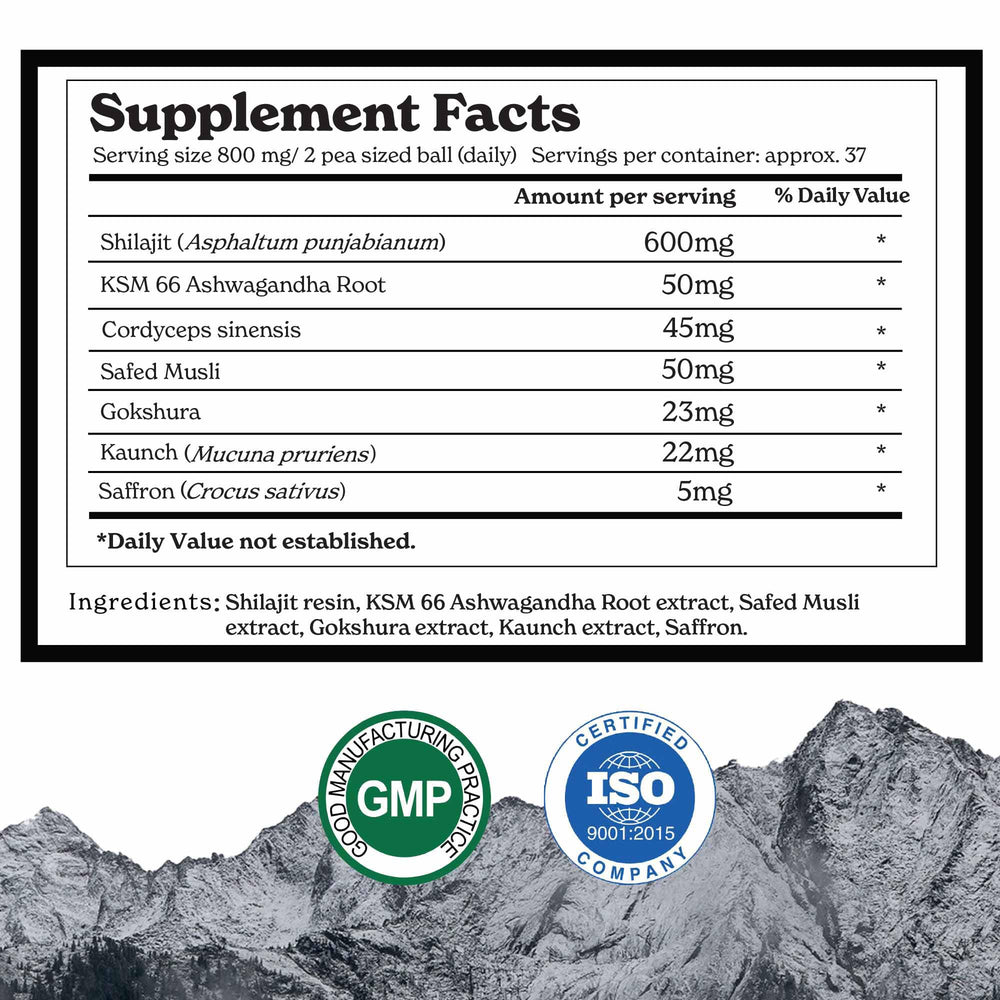 Shilajit Gold 30g with Ashwagandha