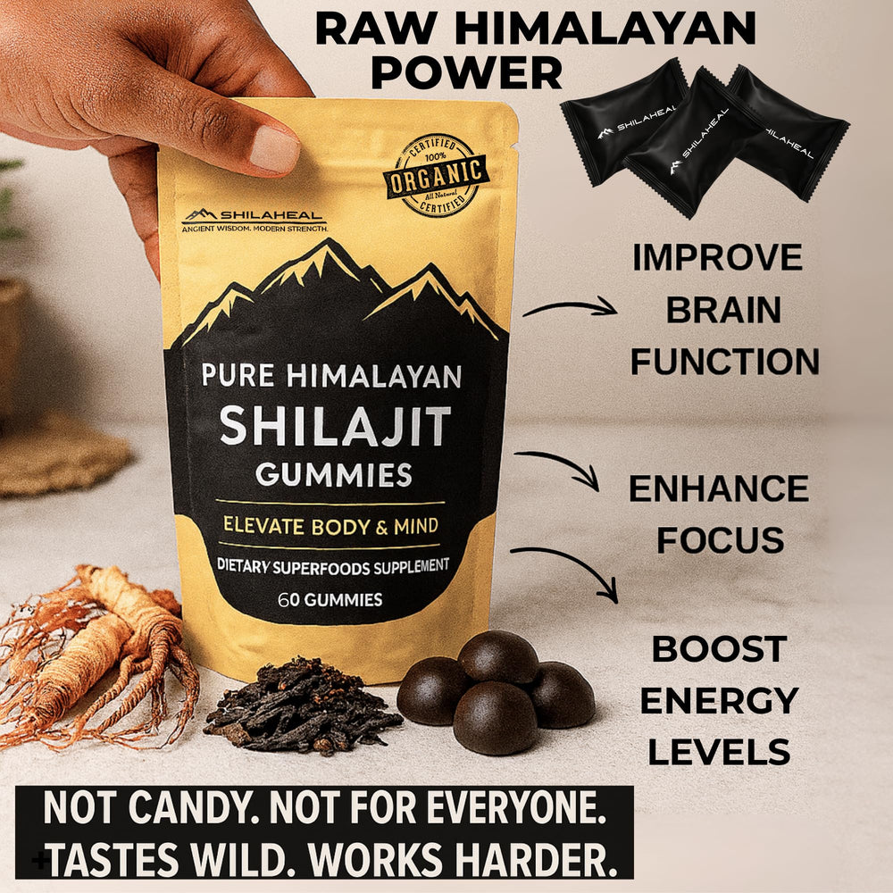 Lab-tested Shilajit Gummies purity seal