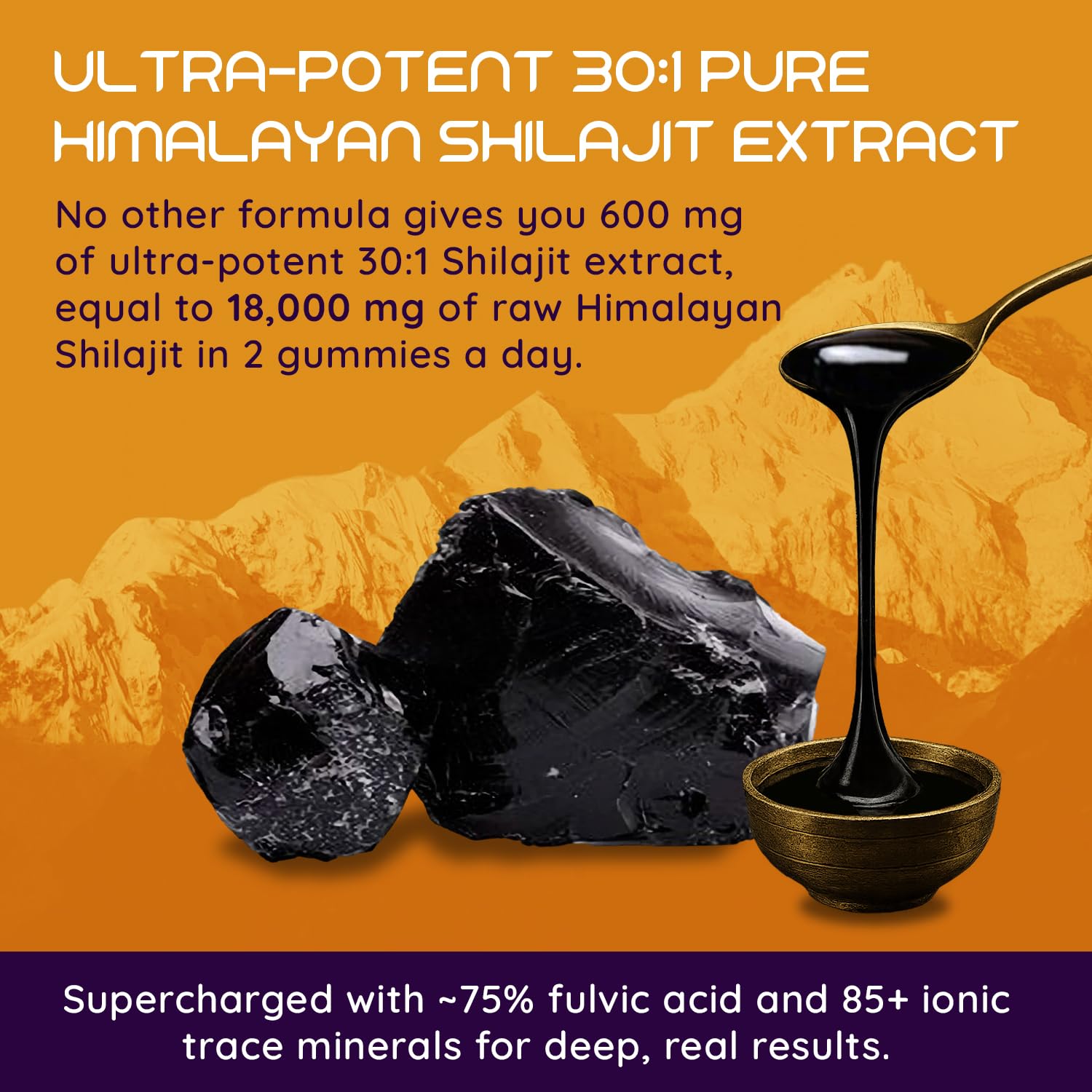 Nutrition facts panel featuring serving size and ingredients