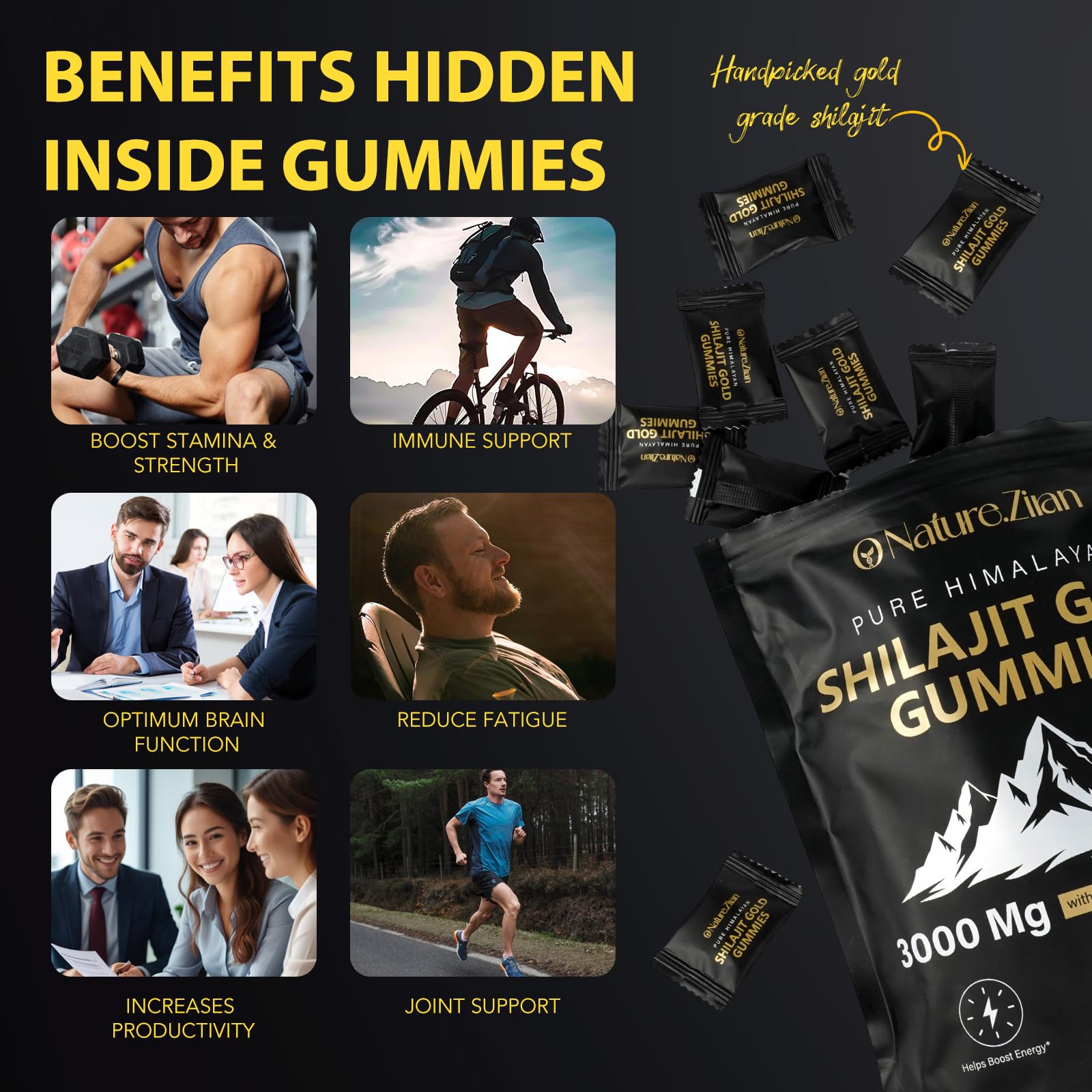 Shilajit gummies purity and potency testing