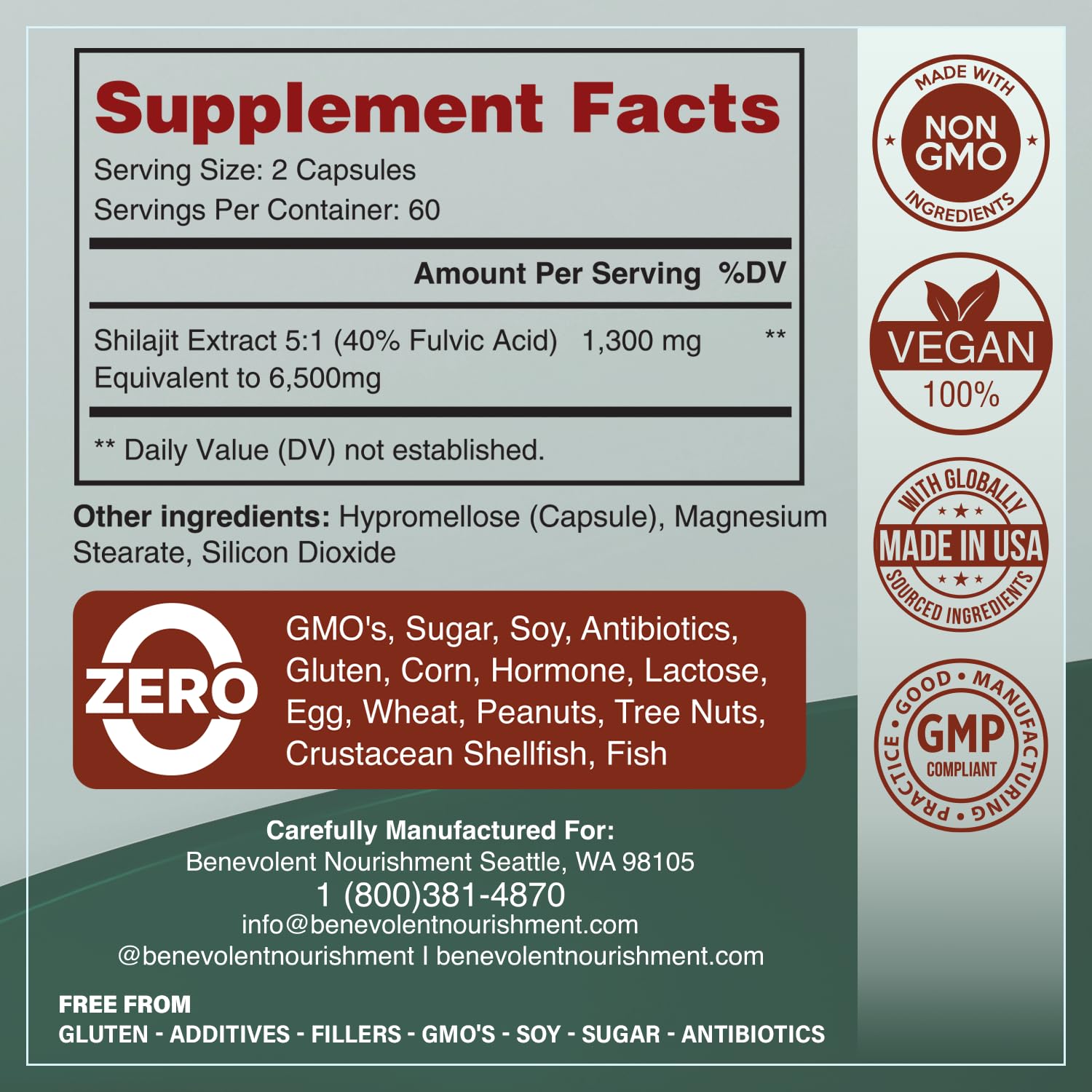 High-absorption fulvic acid in Shilajit enhances energy and stamina