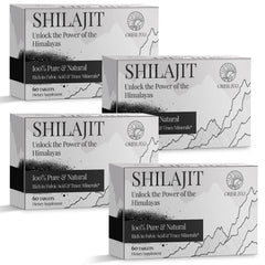 Himalayan organic Shilajit tablets – 30,000 mg per serving (60 tablets)