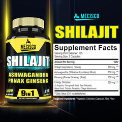 Shilajit resin from Himalayan mountains
