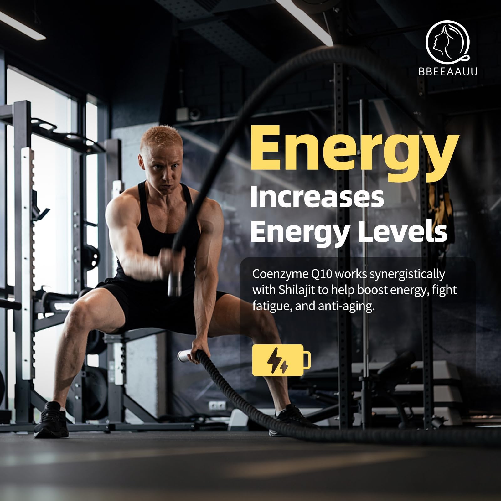 Herbal ingredients including ashwagandha and lion's mane