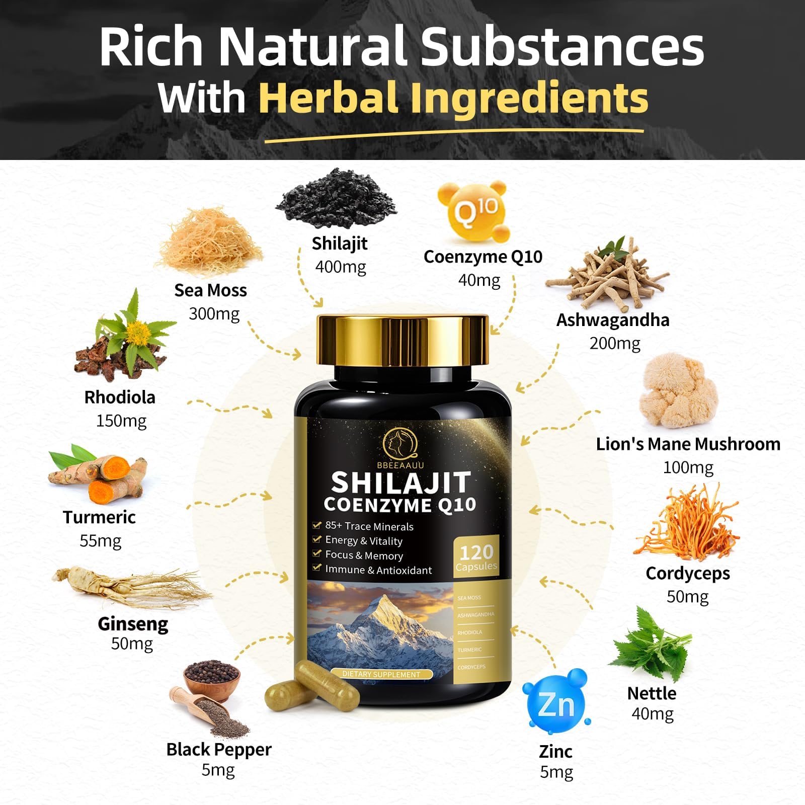 Product label highlighting 12-in-1 formula