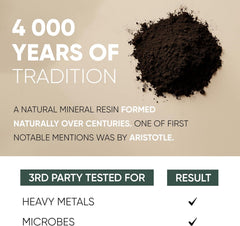 Shilajit powder supporting cognitive function