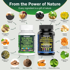 Shilajit Pure Himalayan Organic Capsules