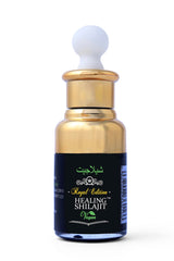 Bottle of Shilajit Pure Himalayan Organic Drops against a white background