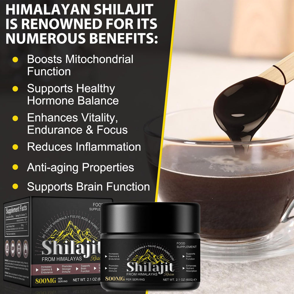 Two measuring sticks included with Shilajit resin bottle.