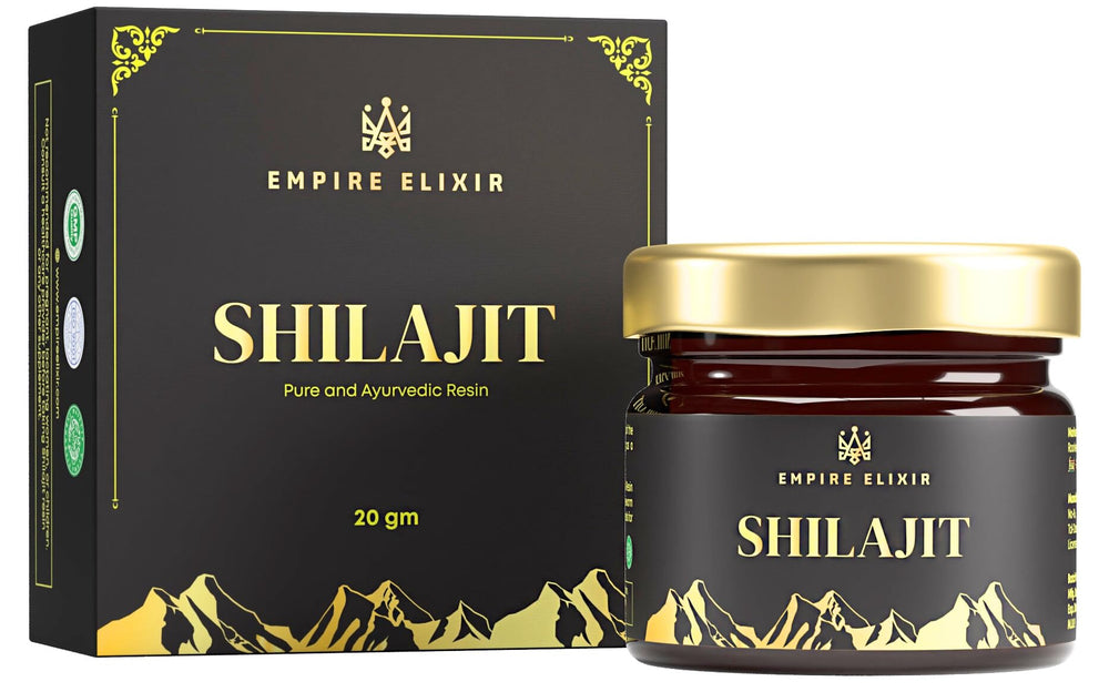 Shilajit resin 20g jar by Empire Elixir – hero image