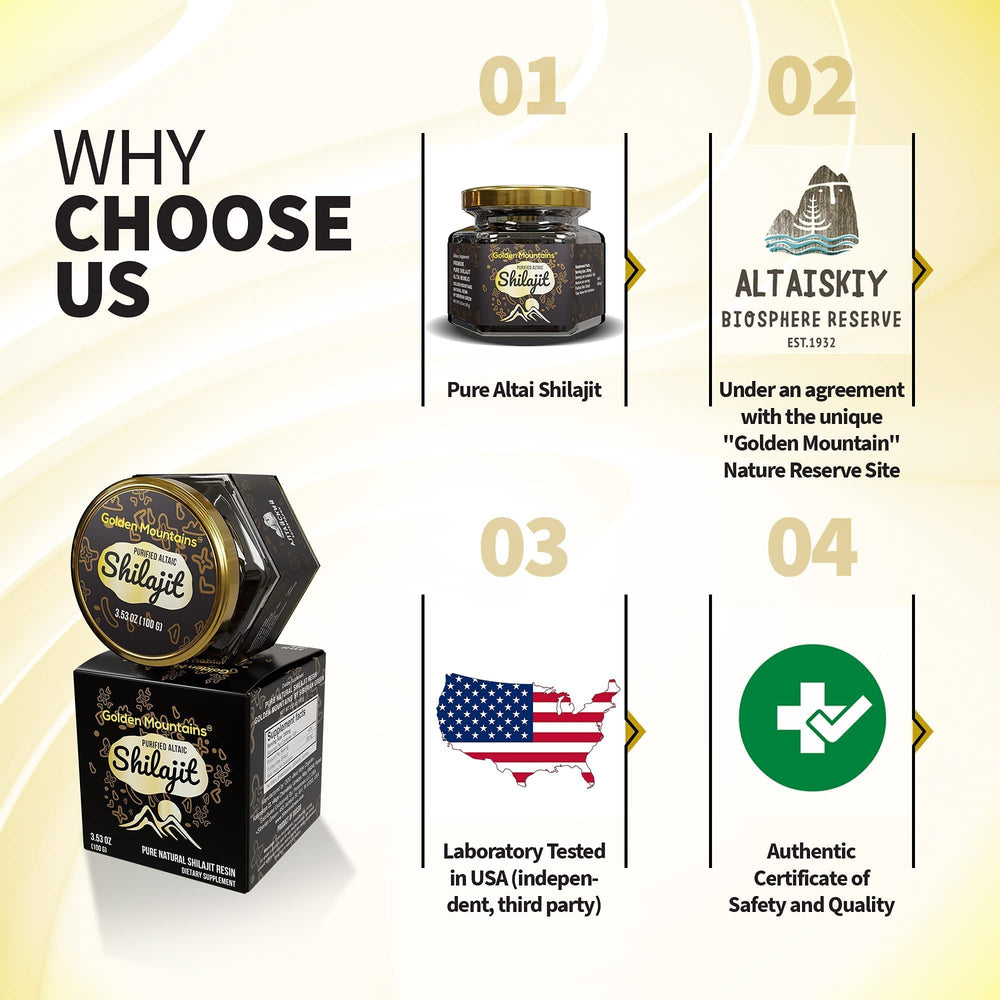Shilajit resin highlighting energy and vitality