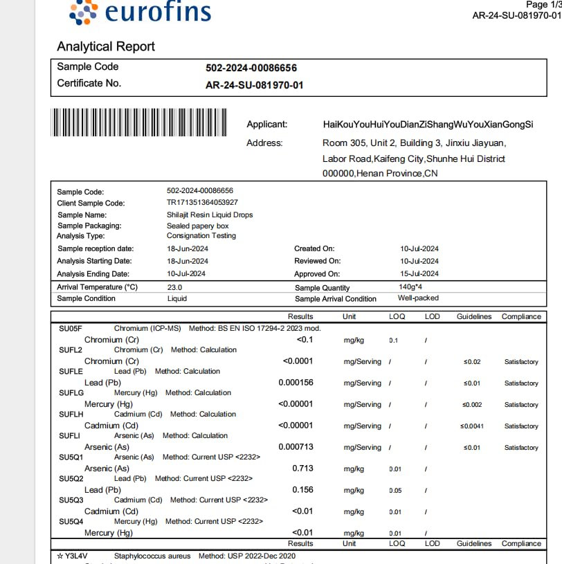 Herbal 6-in-1 formula: Ashwagandha, Ginseng, Turmeric, Chaga, Tribulus