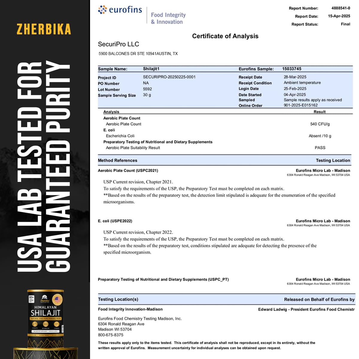 Shilajit resin dissolving in warm water to form a smooth, earthy drink