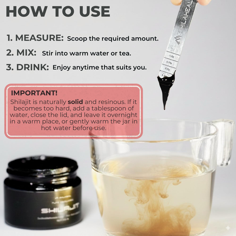 Shilajit with 85+ trace minerals