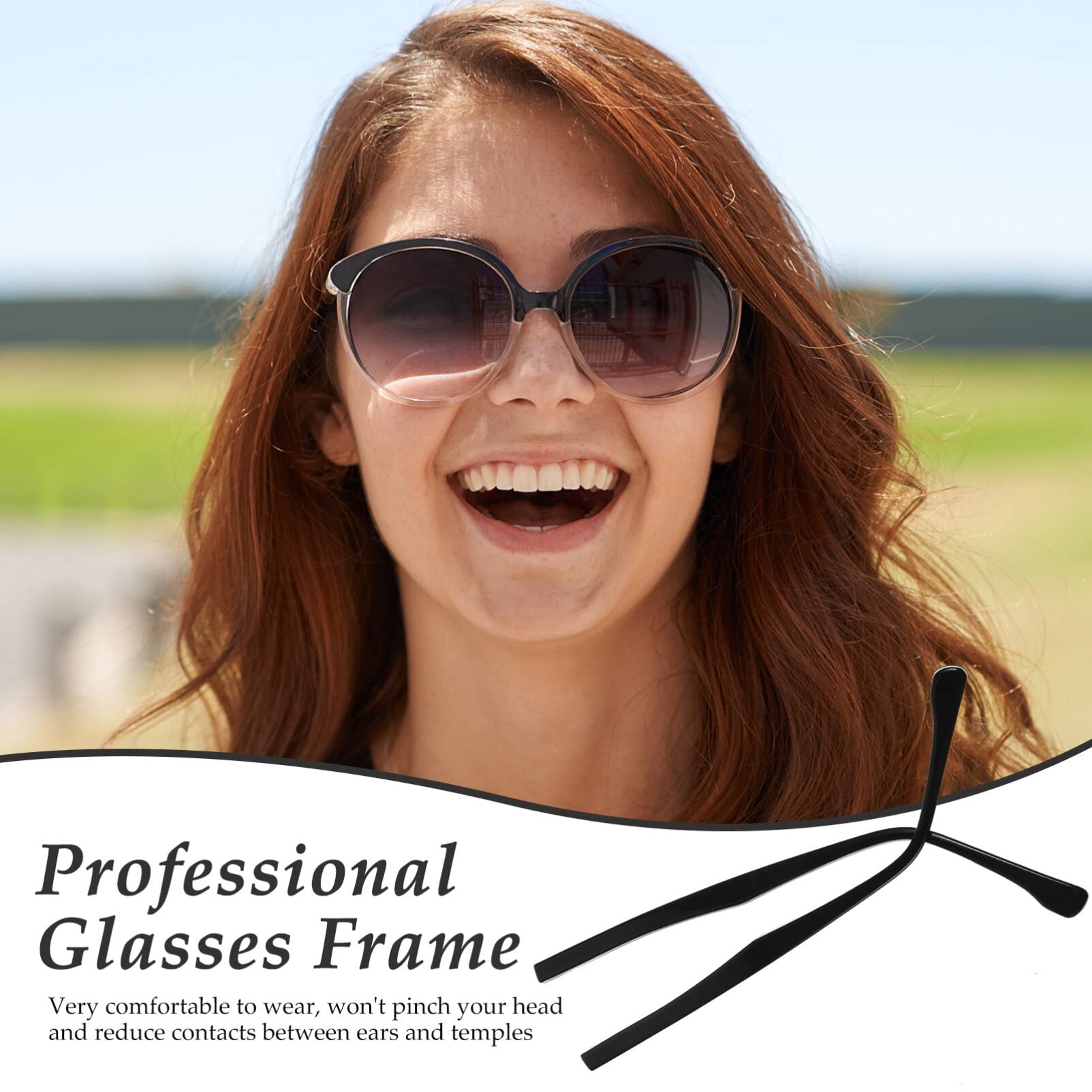 Easy to install eyeglass arm replacement