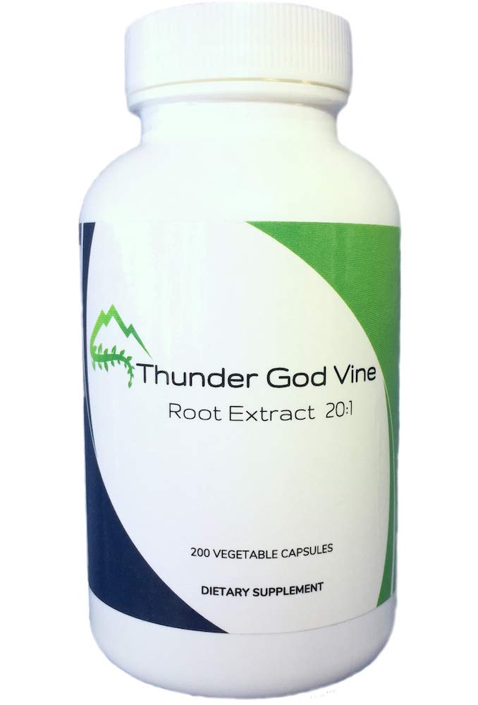 Shining Solace Thunder God Vine Root Extract bottle with 20:1 concentration